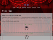 Tablet Screenshot of adci.ie